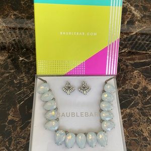 BaubleBar Teardrop Necklace & Earring Set